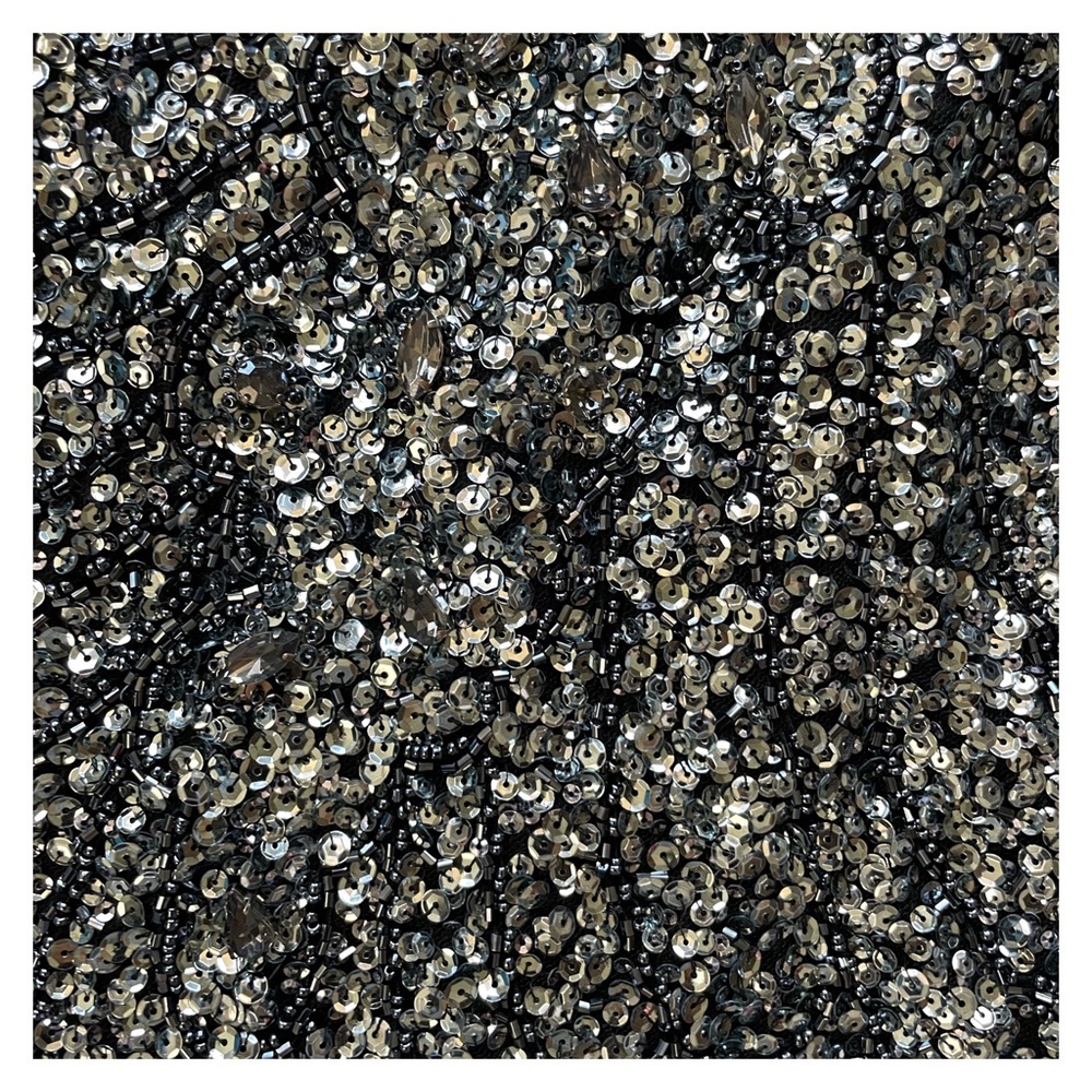 Basix Black Label Beaded Dress - Picture 2 of 5